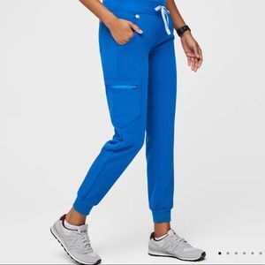 FIGS Zamora scrubs joggers XXL color Royal Blue